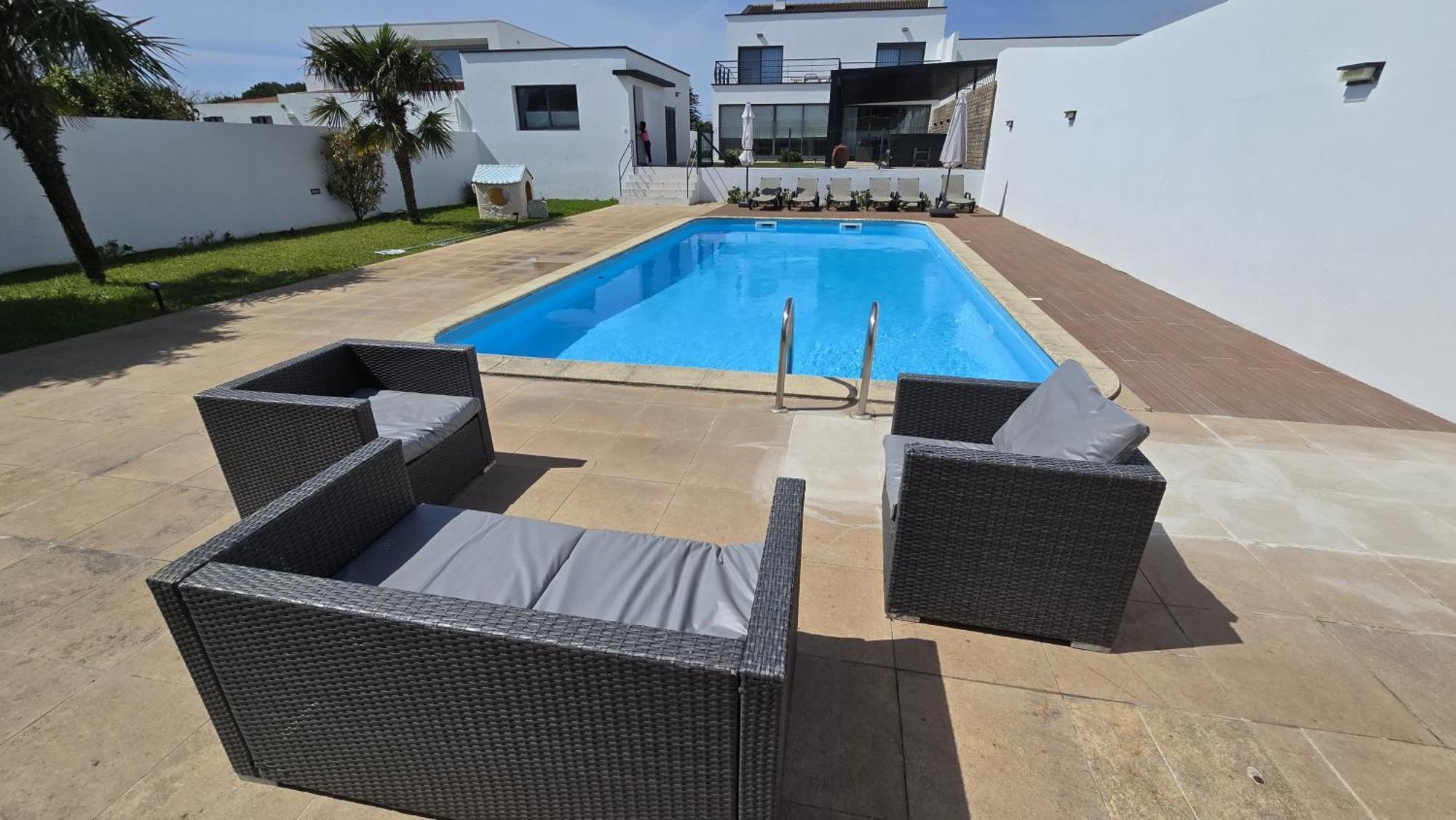 Casa Cidade Lagoa - Pool,Jacuzzi Family& Friends ภายนอก รูปภาพ